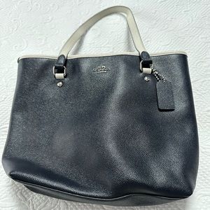 Coach leather handbag
